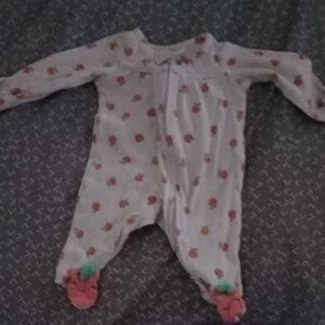 Floral Kids One Piece Pajamas